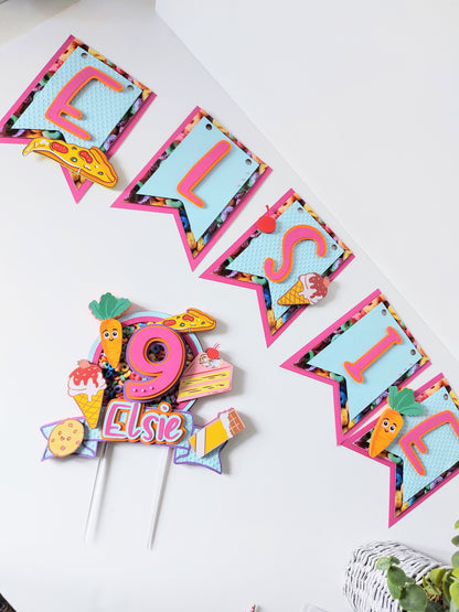 Food Celebration Banner